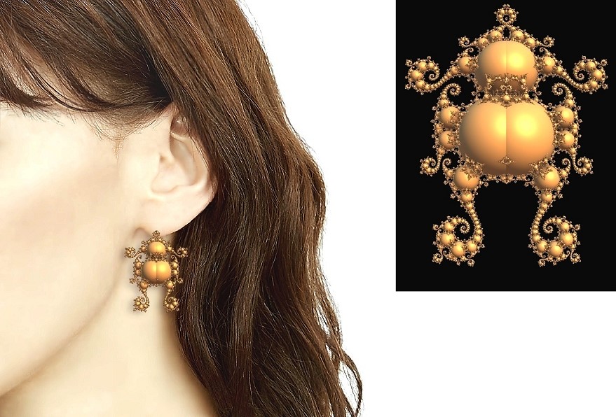 Earring Kleinian Scarab