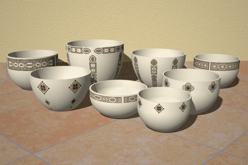 T&ouml;pfe und Schalen